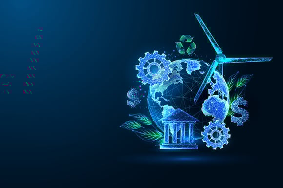 Illustrasjon av bærekraft - ESG