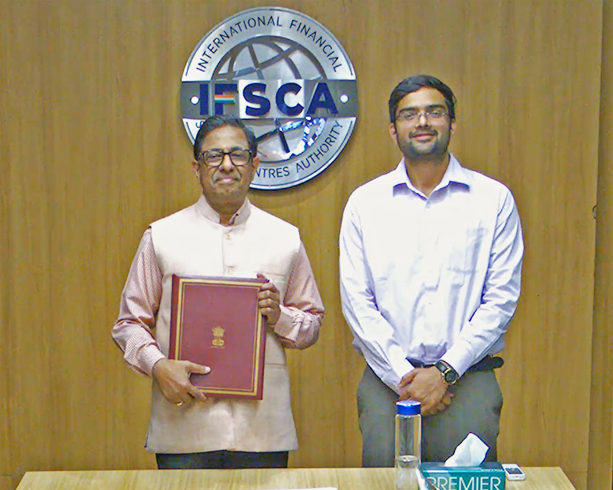 Signering av intensjonsavtale om tilsynssamarbeid på områder av felles interesse mellom IFSCA og Finanstilsynet.